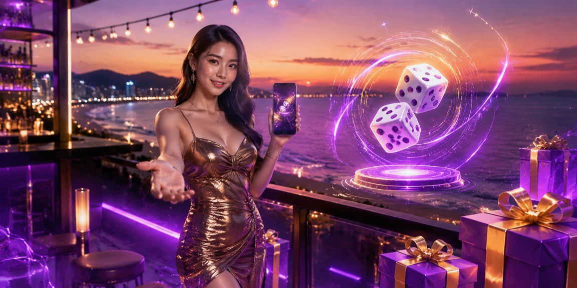Người chơi theo dõi kèo tài xỉu và tham gia giải trí trực tuyến tại bãi biển Nha Trang